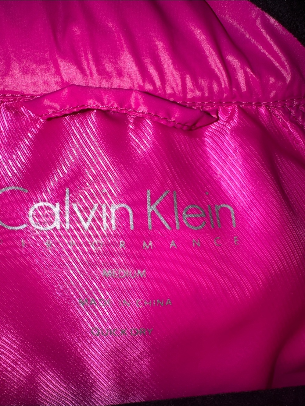 Calvin Klein Hot Pink Packable Quilted Puffer Jacket - Picture 2 of 6